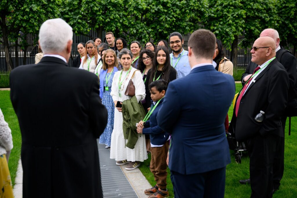 St Helena Day flag raising P 26 164 3 73074